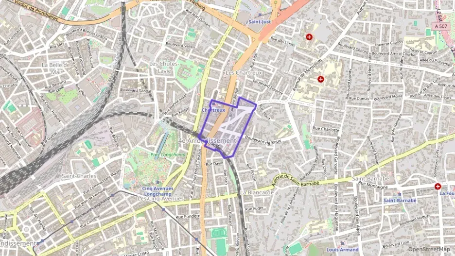 Appartement 30 m² une piece à vendre à Marseille 4e Arrondissement