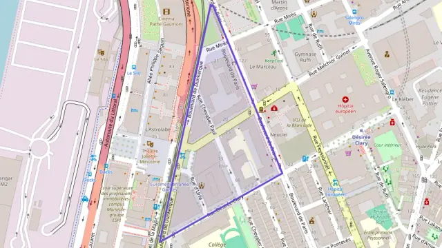 Appartement 48 m² deux pieces à vendre à Marseille 2e Arrondissement