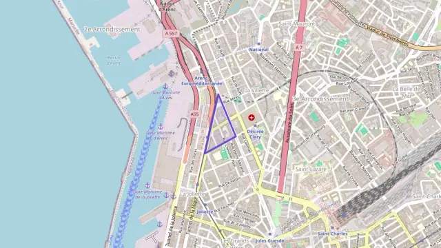 Appartement 48 m² deux pieces à vendre à Marseille 2e Arrondissement