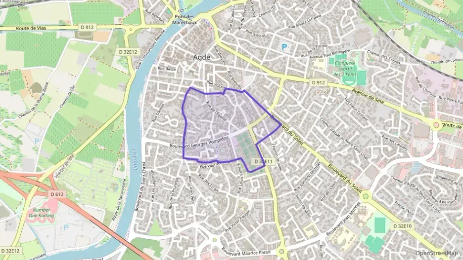 Appartement 42 m² deux pieces à vendre à Agde