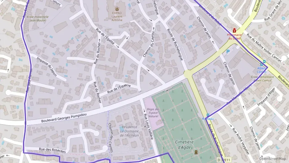 Appartement 47 m² trois pièces à vendre à Agde