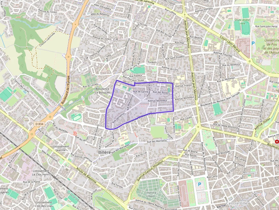 Appartement 71 m² trois pièces à vendre à Billère