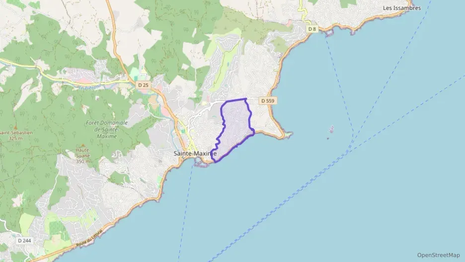 Appartement 20 m² une piece à vendre à Sainte-Maxime