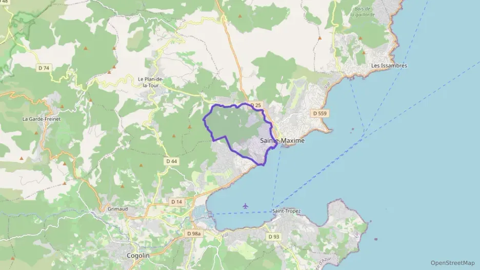 Appartement 49 m² trois pièces à vendre à Sainte-Maxime Appartement 49 m² trois pièces à vendre à Sainte-Maxime