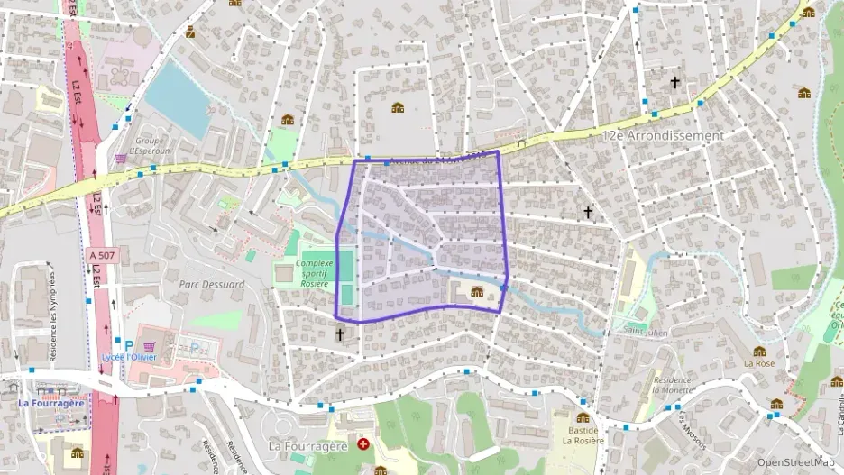 Appartement 60 m² trois pièces à vendre à Marseille 12e Arrondissement