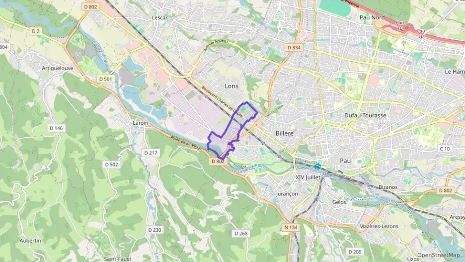 Appartement 47 m² deux pieces à vendre à Lons Appartement 47 m² deux pieces à vendre à Lons