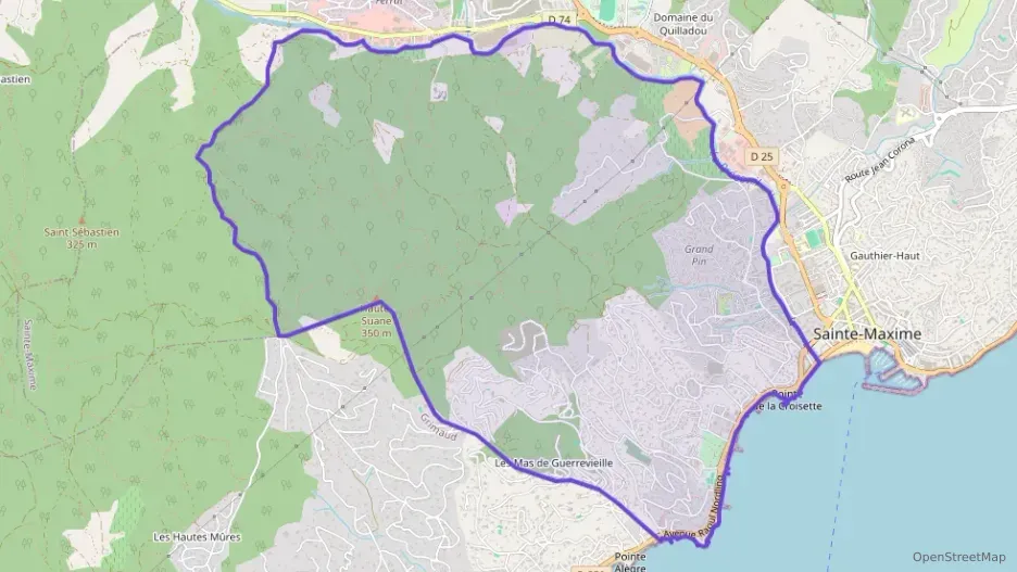 Appartement 106 m² quatre pièces à vendre à Sainte-Maxime