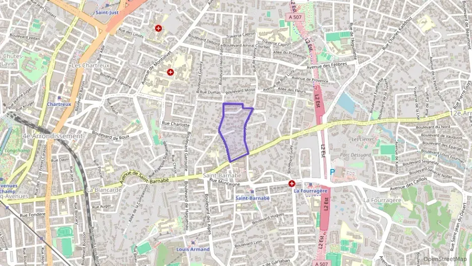 Appartement 67 m² quatre pièces à vendre à Marseille 12e Arrondissement