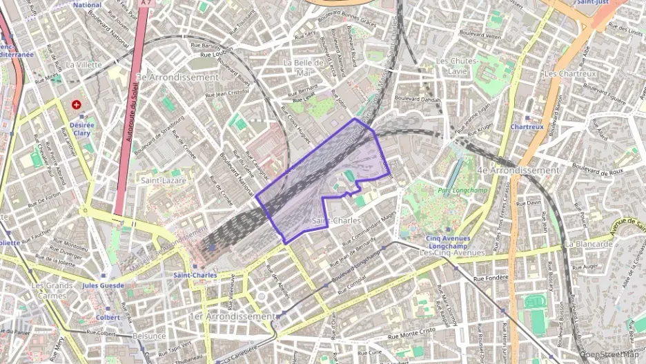 Appartement 40 m² deux pieces à vendre à Marseille 1er Arrondissement