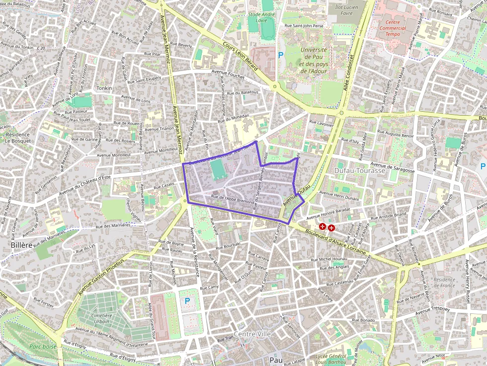 Appartement 44 m² deux pieces à vendre à Pau