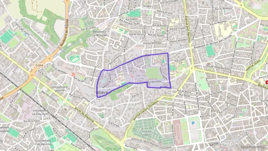Appartement 50 m² deux pieces à vendre à Billère