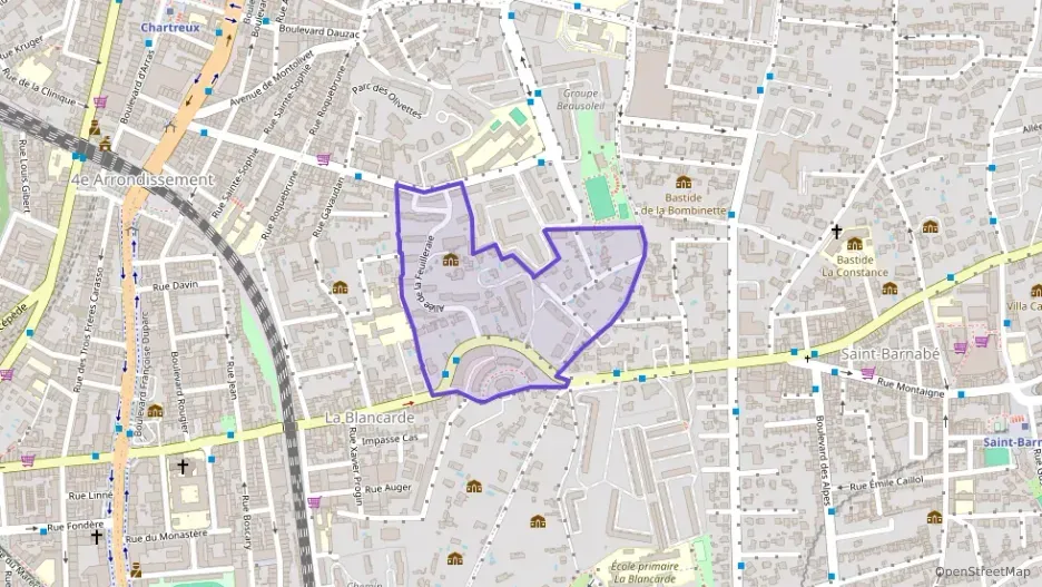 Appartement 67 m² trois pièces à vendre à Marseille 4e Arrondissement