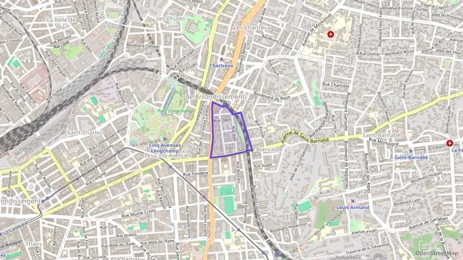 Appartement 64 m² deux pieces à vendre à Marseille 4e Arrondissement