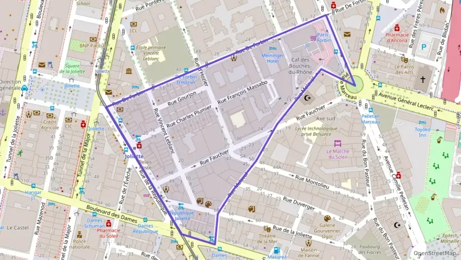 Appartement 56 m² trois pièces à vendre à Marseille 2e Arrondissement