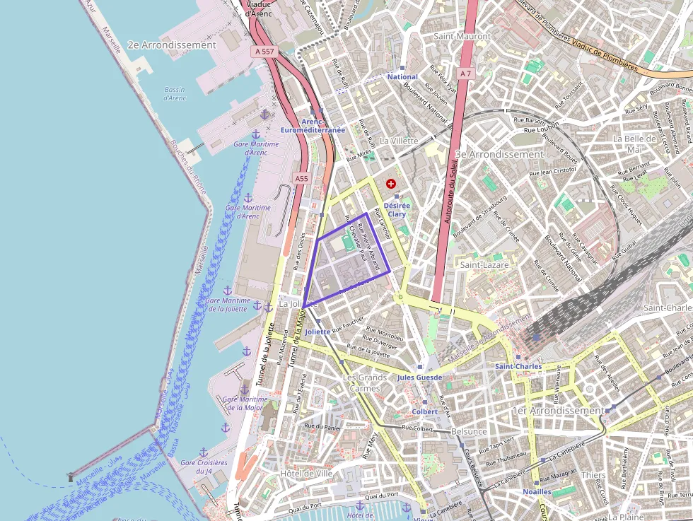 Appartement 87 m² quatre pièces à vendre à Marseille 2e Arrondissement