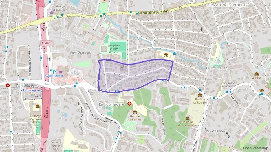 Appartement 57 m² trois pièces à vendre à Marseille 12e Arrondissement