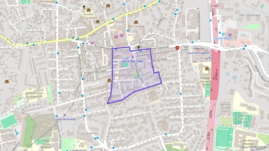 Appartement 69 m² trois pièces à vendre à Marseille 12e Arrondissement