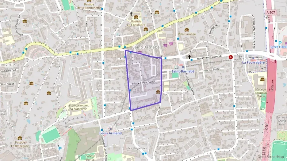 Appartement 49 m² deux pieces à vendre à Marseille 12e Arrondissement