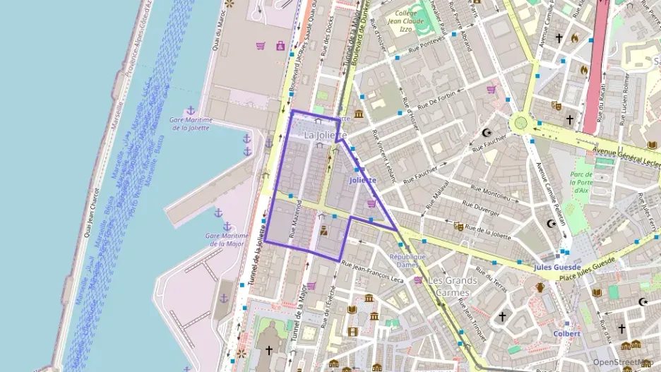 Appartement 45 m² une piece à vendre à Marseille 2e Arrondissement