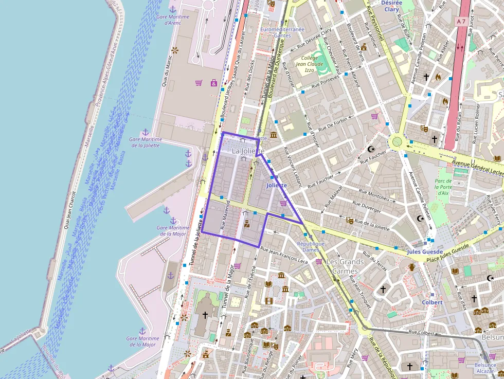 Appartement 36 m² deux pieces à vendre à Marseille 2e Arrondissement