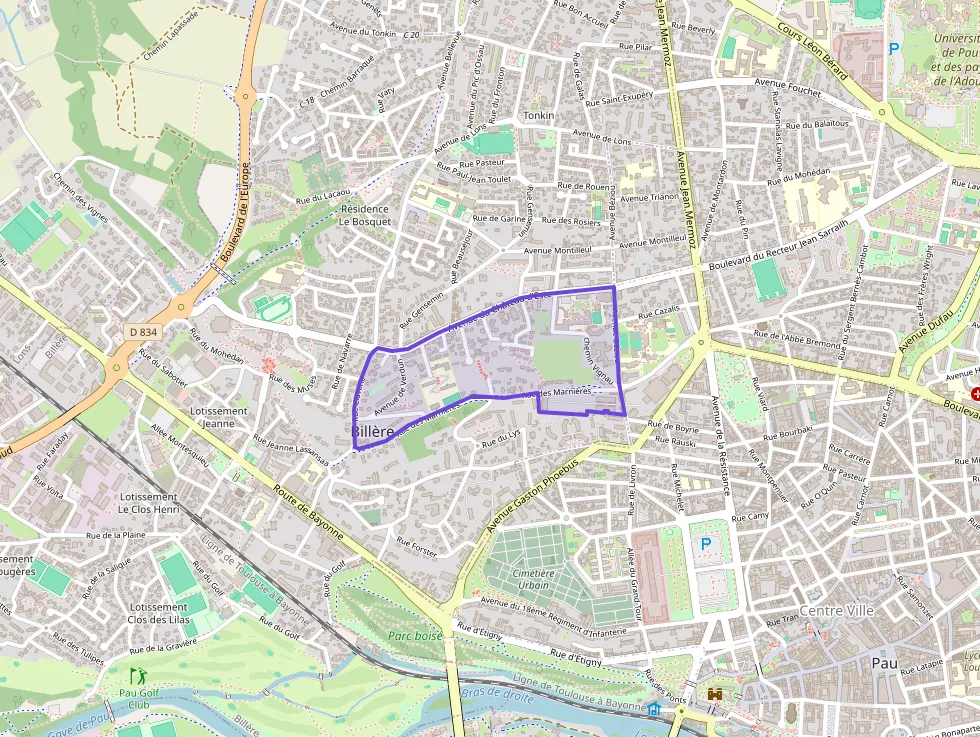 Appartement 74 m² quatre pièces à vendre à Billère