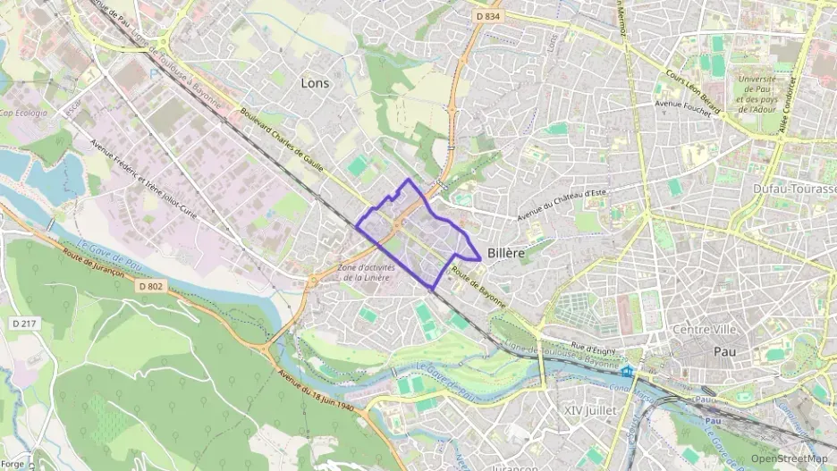 Appartement 44 m² deux pieces à vendre à Billère