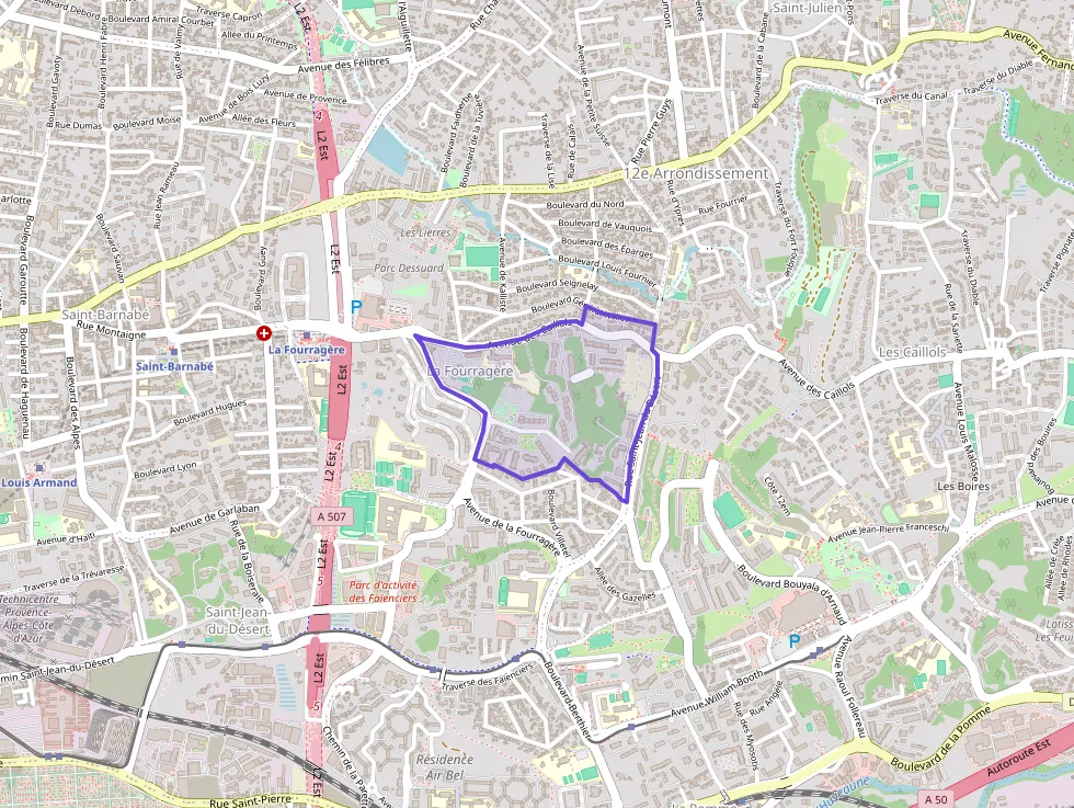 Appartement 70 m² quatre pièces à vendre à Marseille 12e Arrondissement