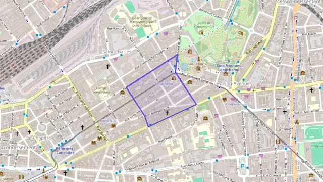 Appartement 47 m² trois pièces à vendre à Marseille 1er Arrondissement