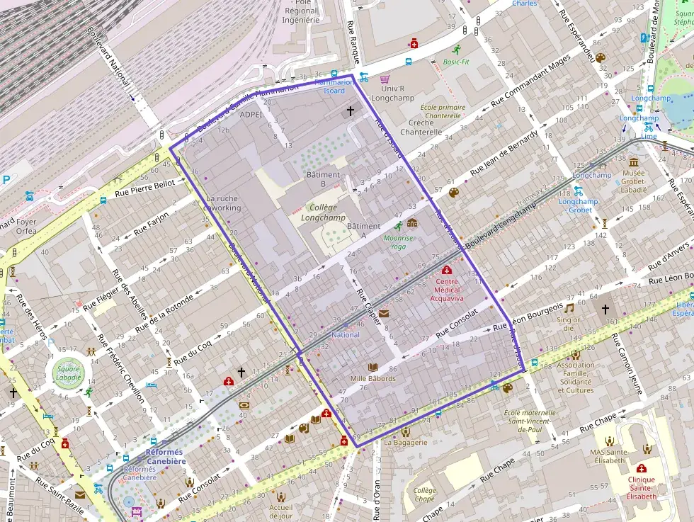 Appartement 48 m² deux pieces à vendre à Marseille 1er Arrondissement