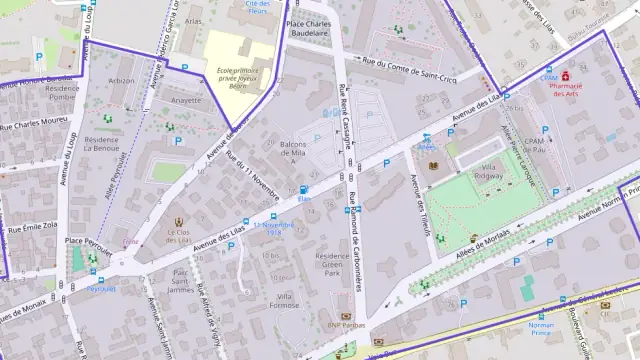 Appartement 72 m² trois pièces à vendre à Pau