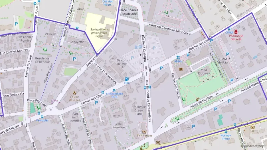 Appartement 26 m² une piece à vendre à Pau