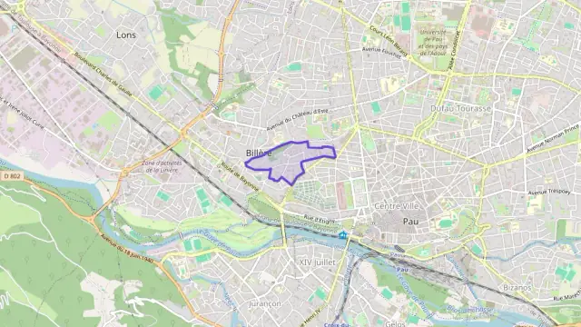 Appartement 61 m² trois pièces à vendre à Billère