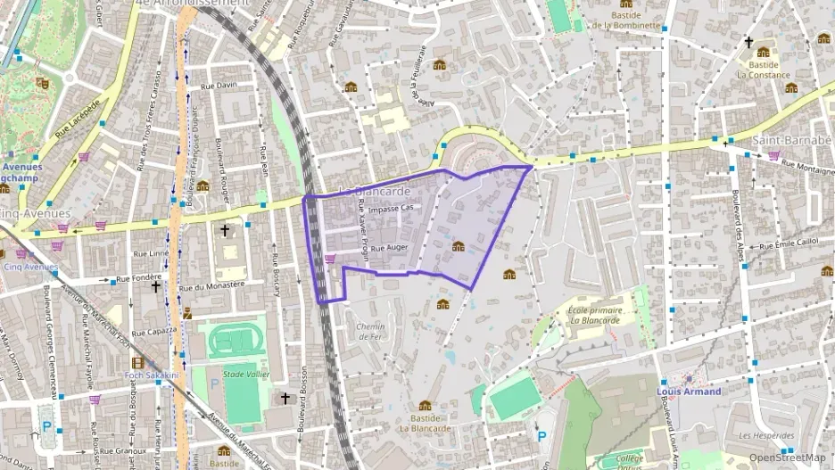 Appartement 56 m² trois pièces à vendre à Marseille 4e Arrondissement Appartement 56 m² trois pièces à vendre à Marseille 4e Arrondissement