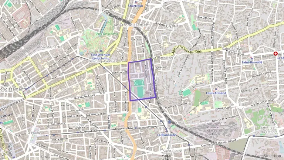 Appartement 33 m² deux pieces à vendre à Marseille 4e Arrondissement