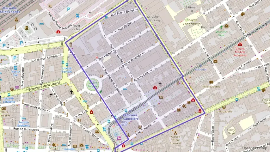 Appartement 43 m² deux pieces à vendre à Marseille 1er Arrondissement