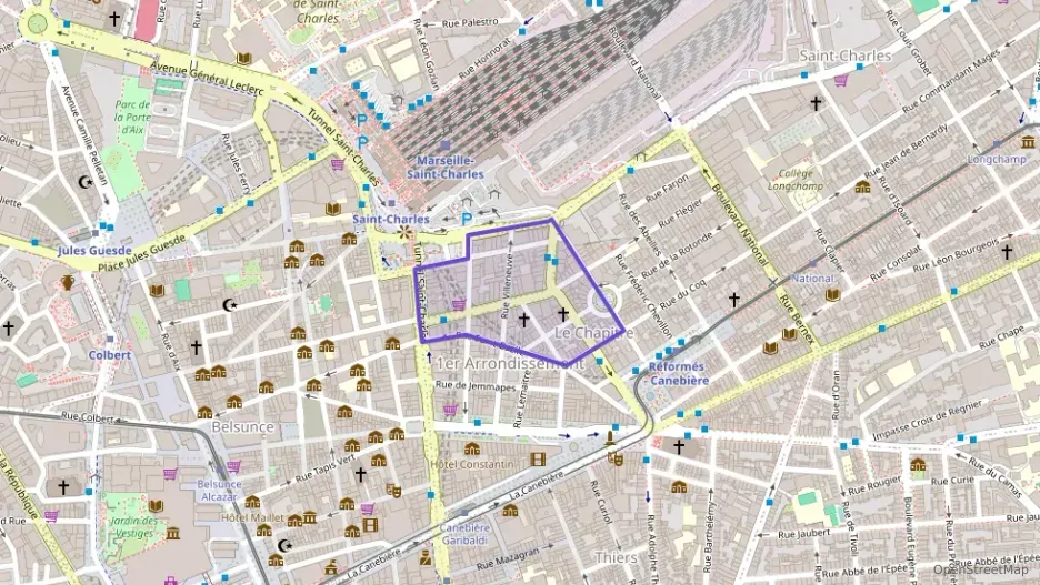 Appartement 89 m² deux pieces à vendre à Marseille 1er Arrondissement
