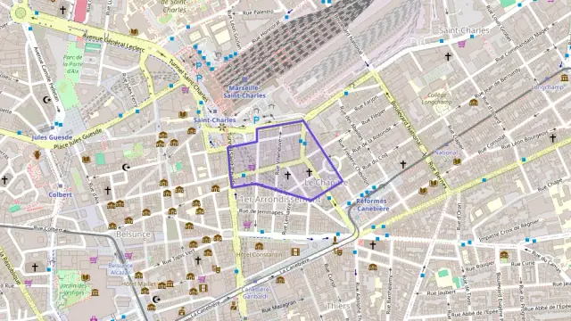 Appartement 89 m² deux pieces à vendre à Marseille 1er Arrondissement