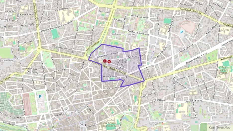 Appartement 45 m² deux pieces à vendre à Pau