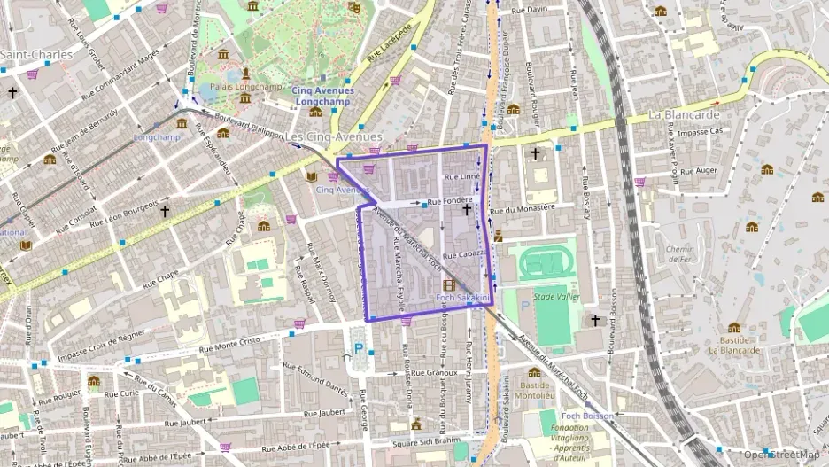 Appartement 59 m² deux pieces à vendre à Marseille 4e Arrondissement
