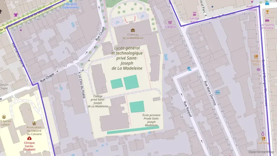 Appartement 60 m² trois pièces à vendre à Marseille 4e Arrondissement Appartement 60 m² trois pièces à vendre à Marseille 4e Arrondissement