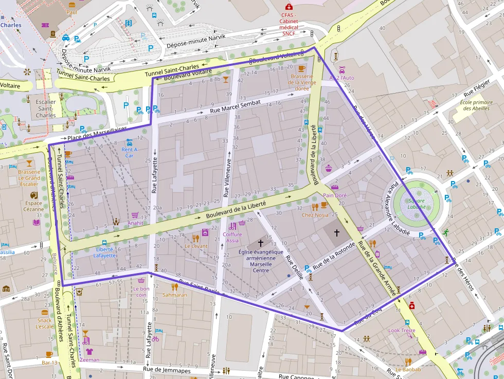 Appartement 19 m² une piece à vendre à Marseille 1er Arrondissement