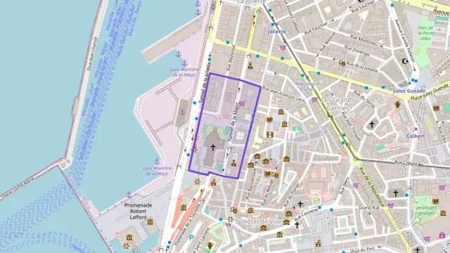 Appartement 51 m² deux pieces à vendre à Marseille 2e Arrondissement