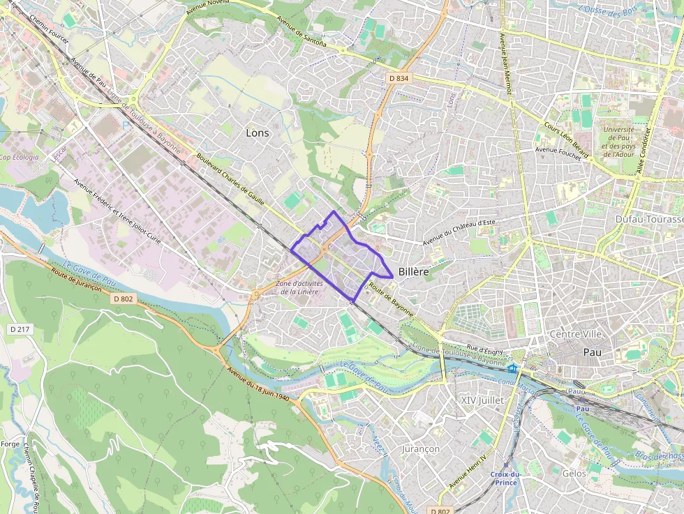 Appartement 45 m² deux pieces à vendre à Billère