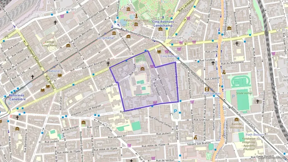 Appartement 70 m² trois pièces à vendre à Marseille 4e Arrondissement