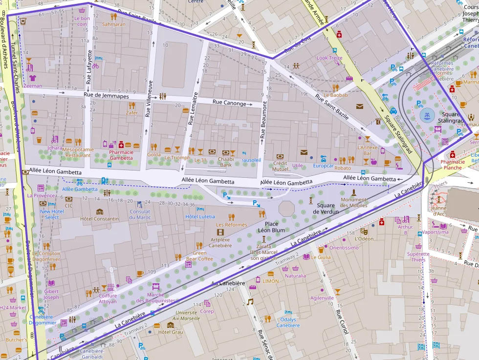 Appartement 37 m² deux pieces à vendre à Marseille 1er Arrondissement