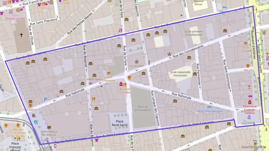 Appartement 90 m² quatre pièces à vendre à Marseille 1er Arrondissement