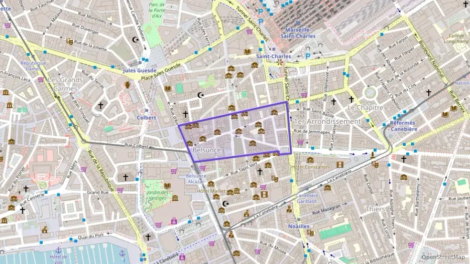 Appartement 29 m² deux pieces à vendre à Marseille 1er Arrondissement