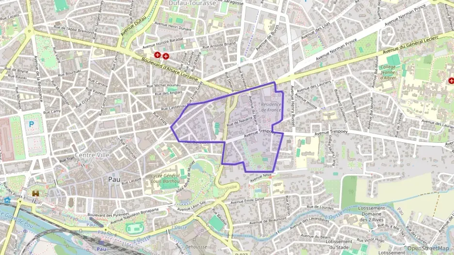 Appartement 67 m² trois pièces à vendre à Pau