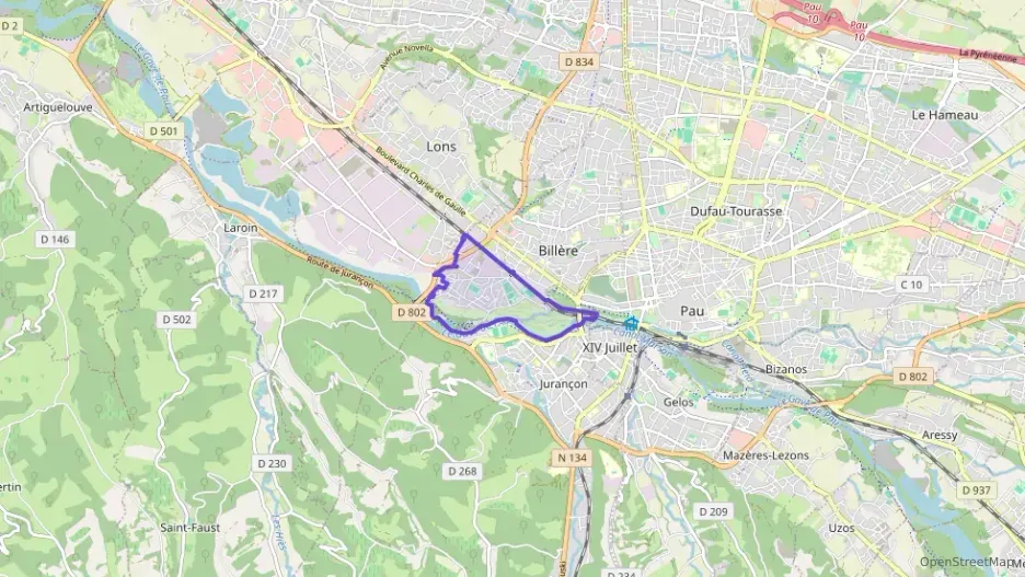 Appartement 101 m² quatre pièces à vendre à Billère