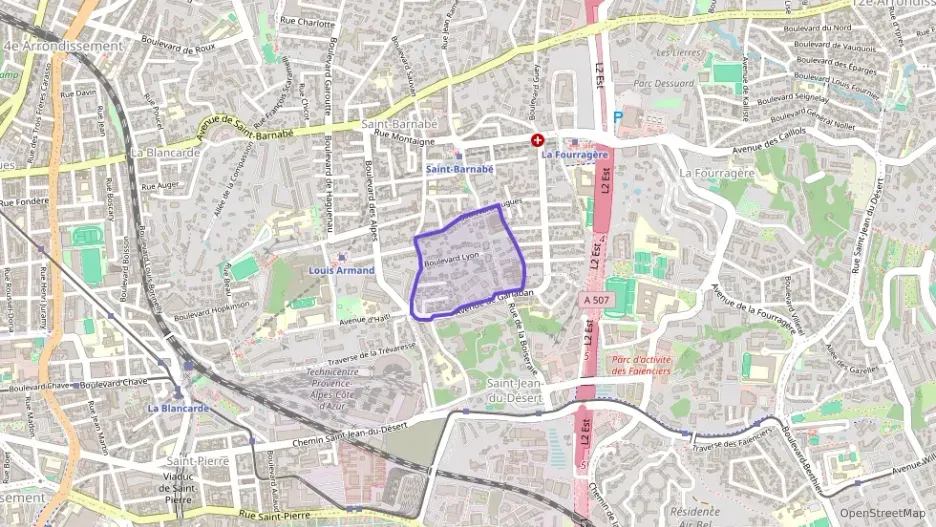 Appartement 52 m² deux pieces à vendre à Marseille 12e Arrondissement